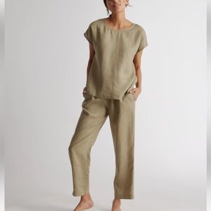 Quince 100% European Linen Pajama Set